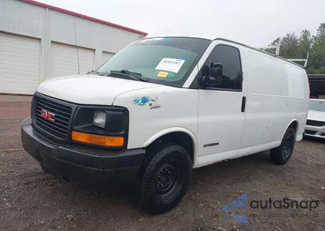 2006 GMC Savana Work Van z USA, uszkodzony, nr VIN 1GTGG25V061128235